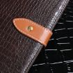 Ulefone Note 8P Dark Blue Crocodile Texture Flip Leather Case with Wallet - 7