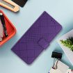 Xiaomi 14 Ultra Purple Rhombic Grid Leather Phone Case - 2