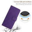 Xiaomi 14 Ultra Purple Rhombic Grid Leather Phone Case - 6