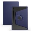 Samsung Galaxy Tab S10+/S9+ Dark Blue 360 Rotation Leather Case - 1