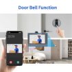ESCAM C87 1080P Smart WiFi Door Viewer, Wide-Angle, Night Vision, White - 5