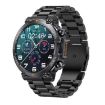 K56 Pro 1.39" Smart Steel Strap Wristband - Heart Rate/BP Monitor (Black) - 1