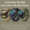 K56 Pro 1.39" Smart Steel Strap Wristband - Heart Rate/BP Monitor (Black) - 9