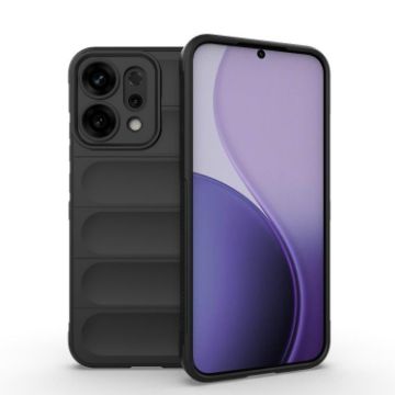 Huawei nova 14 5G Magic Shield TPU Flannel Phone Case Black - 1