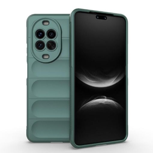 Huawei nova 14 Pro 5G Dark Green Magic Shield TPU Flannel Case - 1