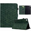 Samsung Galaxy Tab A7 10.4 2020 T500 Green Rhombus TPU Leather Case - 1