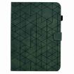 Samsung Galaxy Tab A7 10.4 2020 T500 Green Rhombus TPU Leather Case - 2