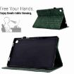 Samsung Galaxy Tab A7 10.4 2020 T500 Green Rhombus TPU Leather Case - 6