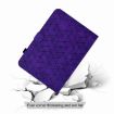 Samsung Galaxy Tab A7 10.4 2020 T500 Purple Rhombus TPU Leather Case - 7