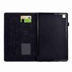 Samsung Galaxy Tab A7 10.4 2020 T500 Rhombus TPU Leather Case Black - 4