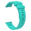 Teal 18mm Universal Silicone Watch Band with Reverse Buckle - 3