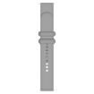 Universal 22mm Grey Silicone Watch Band with Reverse Buckle - 2