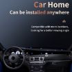 Magnetic Alloy Foldable Car Dashboard Phone Holder Silver - ZF016 - 9