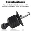 360 Rotating Magnetic Car Phone Holder - Air Outlet Mount (Black) - 4