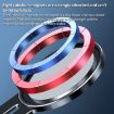 360 Rotating Magnetic Car Phone Holder - Air Outlet Mount (Black) - 7