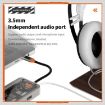 SW10V 10-in-1 Type-C Hub: USB, HDMI, VGA, RJ45, SD/TF, Audio 3.5 Dock - 7