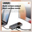 SW10V 10-in-1 Type-C Hub: USB, HDMI, VGA, RJ45, SD/TF, Audio 3.5 Dock - 8