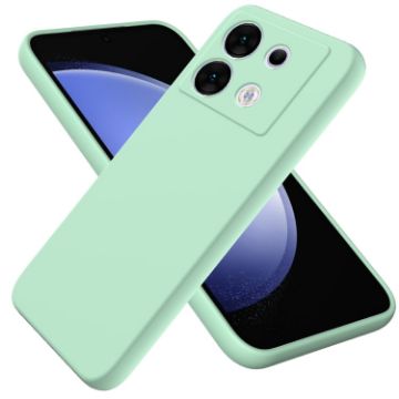 Infinix Zero 30 5G Green Liquid Silicone Dropproof Full Coverage Case - 1