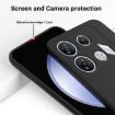 Infinix GT 10 Pro Black Liquid Silicone Dropproof Full Coverage Case - 5