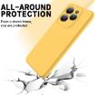 Infinix Hot 40/Pro Yellow Liquid Silicone Dropproof Phone Case - 3