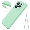 Infinix Hot 40/Pro Green Liquid Silicone Dropproof Phone Case - 2
