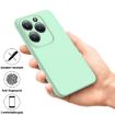 Infinix Hot 40/Pro Green Liquid Silicone Dropproof Phone Case - 4