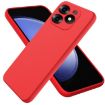 Infinix Hot 40i Red Liquid Silicone Dropproof Full Coverage Case - 1