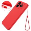 Infinix Hot 40i Red Liquid Silicone Dropproof Full Coverage Case - 2