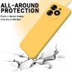 Infinix Hot 40i Yellow Liquid Silicone Dropproof Phone Case Full Coverage - 3