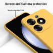 Infinix Hot 40i Yellow Liquid Silicone Dropproof Phone Case Full Coverage - 5