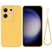 Infinix Zero 30 4G Yellow Liquid Silicone Dropproof Phone Case - 1