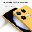 Infinix Note 40 Pro 4G Yellow Liquid Silicone Dropproof Phone Case - 6