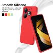 Infinix Smart 8 HD/Pro Red Liquid Silicone Dropproof Phone Case - 3