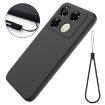 Infinix Note 40 5G Black Liquid Silicone Dropproof Phone Case - 2