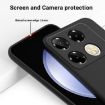 Infinix Note 40 5G Black Liquid Silicone Dropproof Phone Case - 6