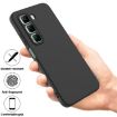 Infinix Hot 50 5G Black Liquid Silicone Dropproof Full Coverage Case - 2
