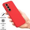 Infinix Hot 50 Pro+ 4G Red Liquid Silicone Dropproof Phone Case - 2
