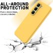 Infinix Hot 50 Pro+ 4G Yellow Liquid Silicone Dropproof Phone Case - 5