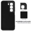 Infinix Hot 50 Pro+ 4G Black Liquid Silicone Dropproof Phone Case - 6