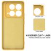 Infinix Note 40S Yellow Liquid Silicone Dropproof Full Coverage Case - 6