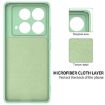 Infinix Note 40S Green Liquid Silicone Dropproof Full Coverage Case - 6