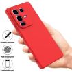Infinix Note 50x Red Liquid Silicone Dropproof Full Coverage Case - 2