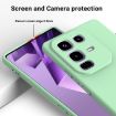 Infinix Note 50x Green Liquid Silicone Dropproof Full Coverage Case - 4