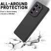 Infinix Note 50 Pro+ Black Liquid Silicone Dropproof Phone Case - 5