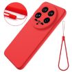 Xiaomi 14 Ultra Red Liquid Silicone Dropproof Full Coverage Case - 2