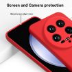 Xiaomi 14 Ultra Red Liquid Silicone Dropproof Full Coverage Case - 5