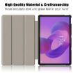 Lenovo Tab Idea 11/Xiaoxin Pad 2025 Grey Leather Tablet Case Holder - 4