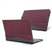 Lenovo V14 G2 ALC/ITL/IJL Laptop Leather Case - Wine Red, Shockproof - 1