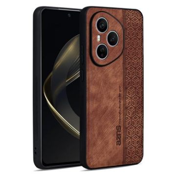 For Honor 400 Pro Global AZNS 3D Embossed Phone Case Brown 160.8mm - 1