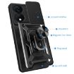 For Honor X7b Green TPU+PC Phone Case with Sliding Camera Cover - 3